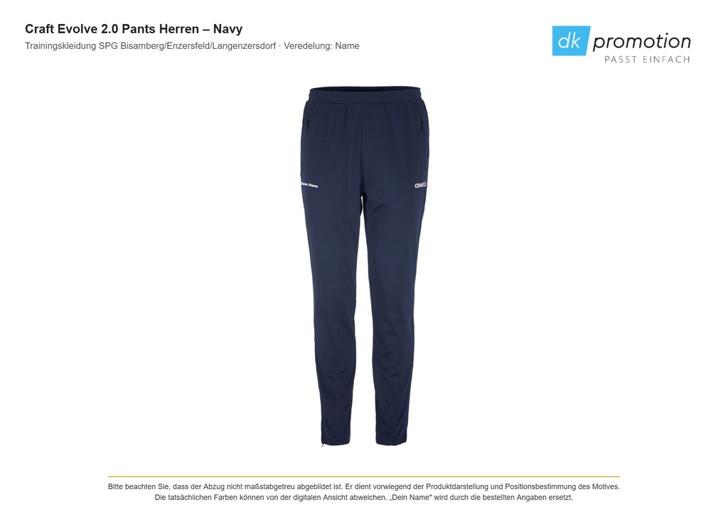 [VS-1914759-390000-XS] Trainingshose Herren (XS)