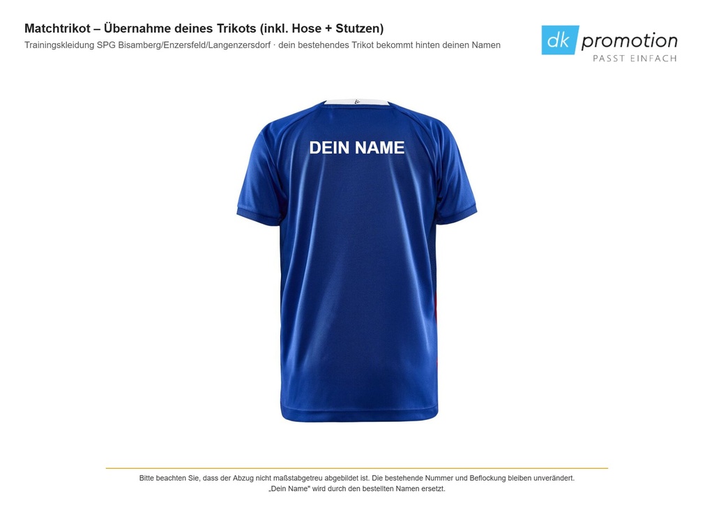 [ART-8-000028] Trikot Übernahme